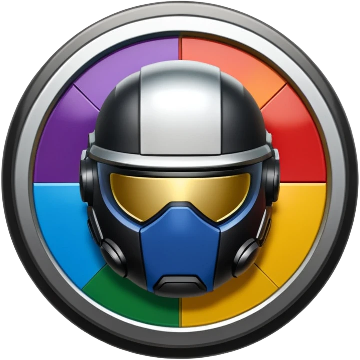 Tom Clancy rainbow six siege logo emoji