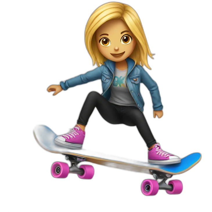 sk8r girl emoji