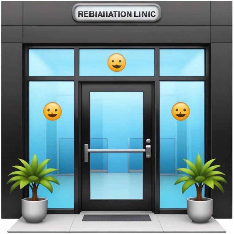 rehabilitation clinic entrance emoji
