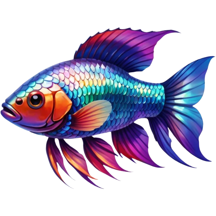 beta fish emoji