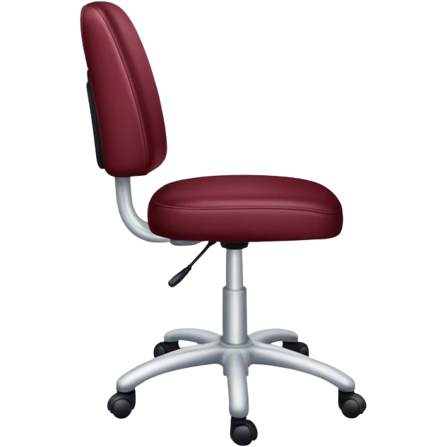 office chair Burgundy emoji