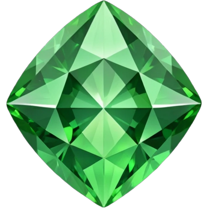 Demantoid Garnet gem emoji