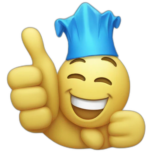 party thumbs up emoji