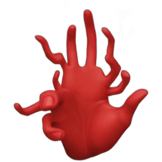 SCP MTF-Red right hand emoji
