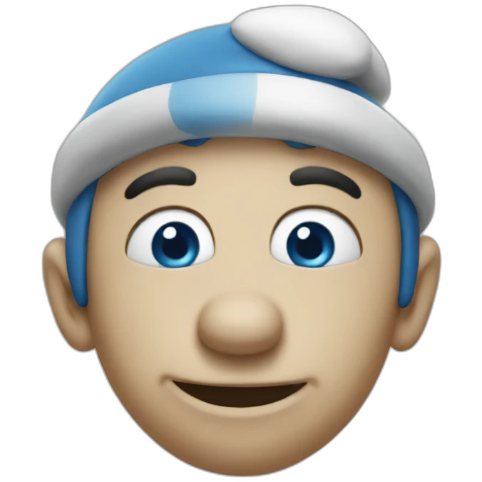 smurf emoji