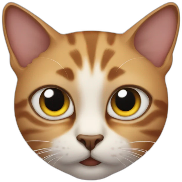 cat with 3 eyes emoji