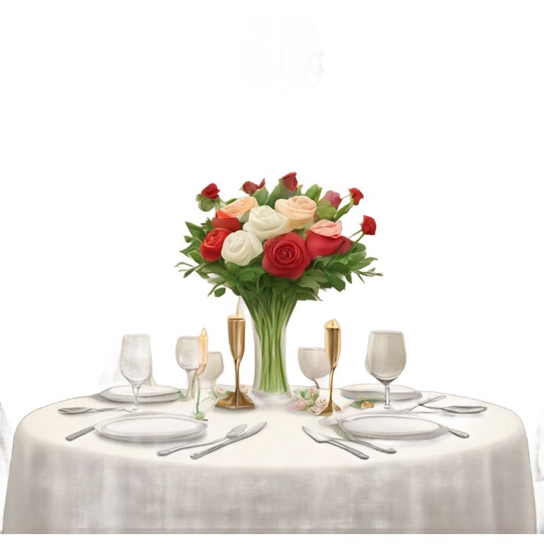 Dinner date emoji