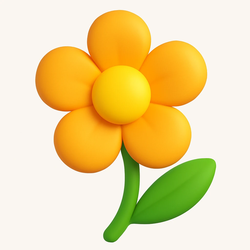 flower emoji