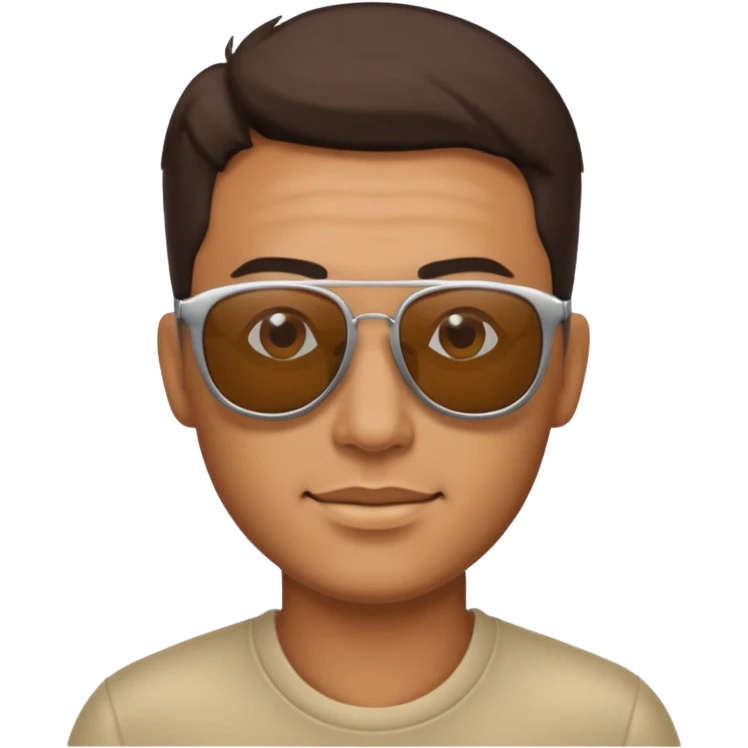 a man with sunglasess emoji