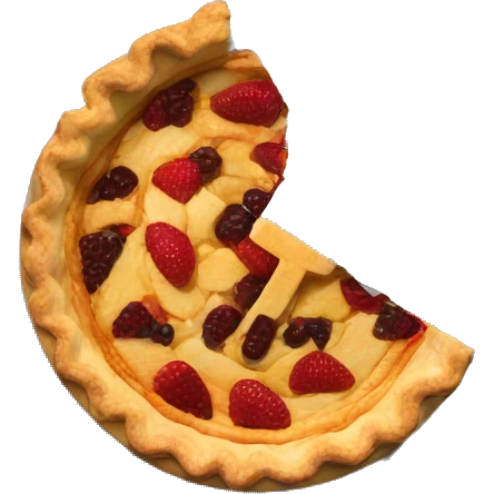 pie chart bitcoin emoji