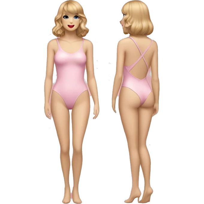 Taylor Swift in Lover bodysuit emoji