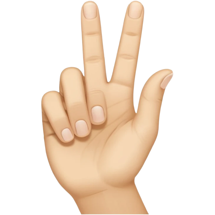Side view of a hand with the index finger and thumb touching together as if clapping. 🤏🤏🤏 emoji