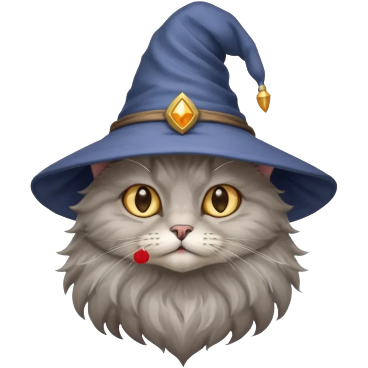 A wizard cat emoji