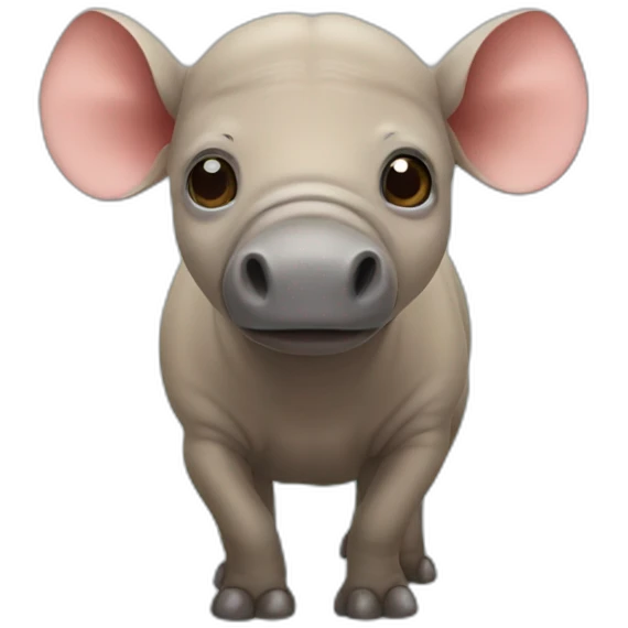 Tiny Babirusa emoji