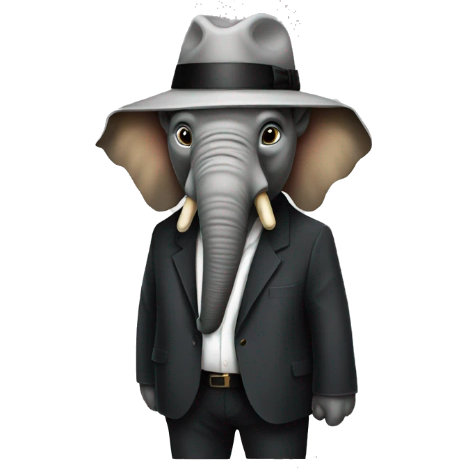 elephant mafia emoji