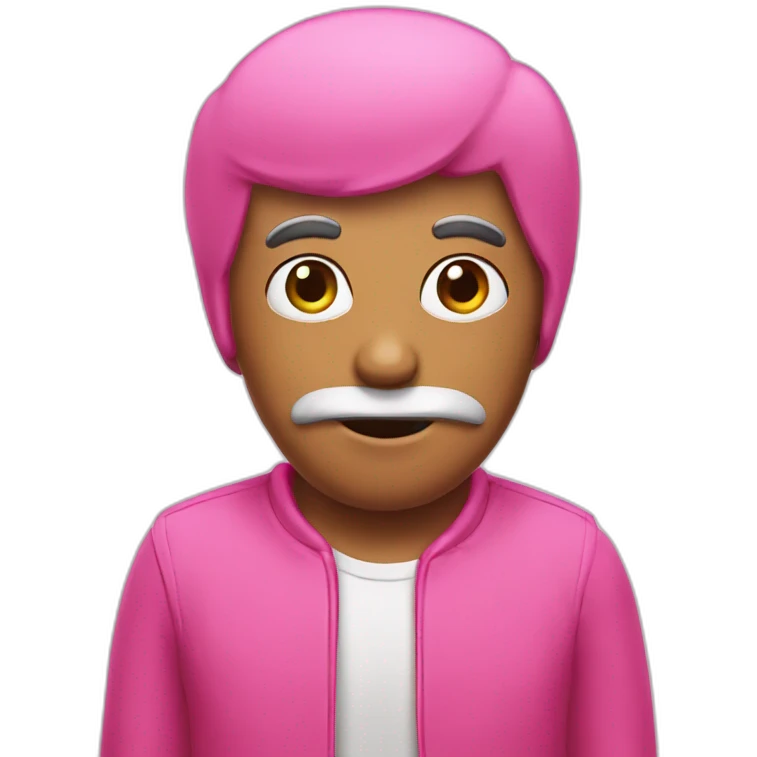 pink guy emoji