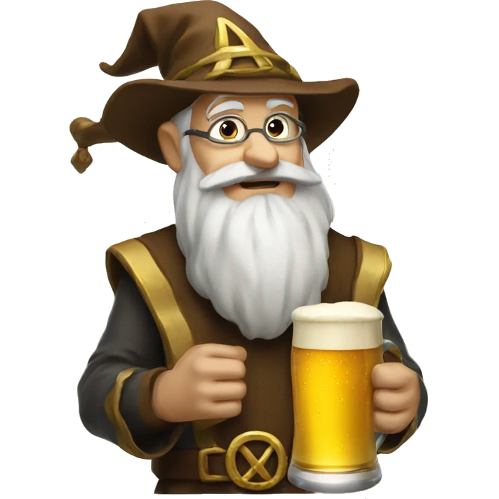 the beer wizard emoji