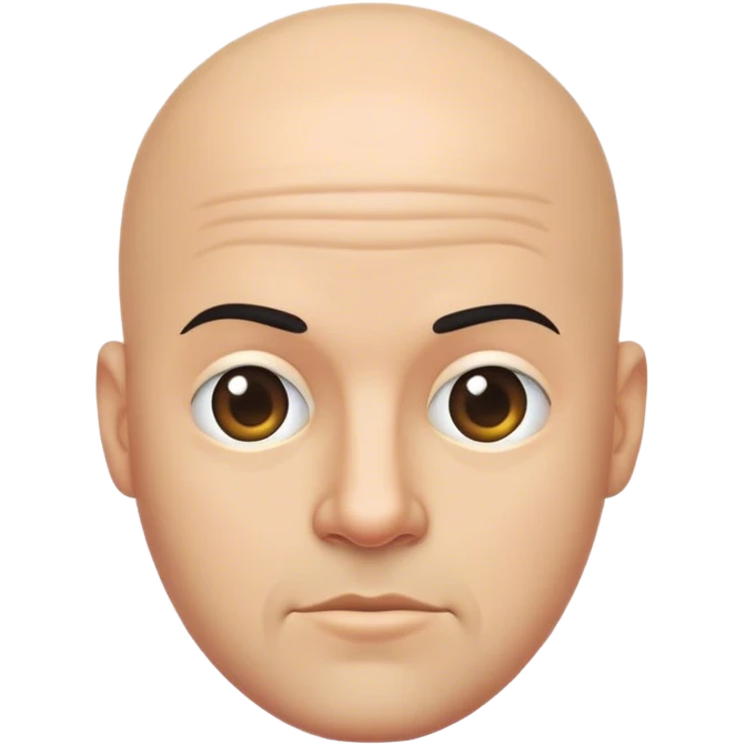 tropical bald guy emoji