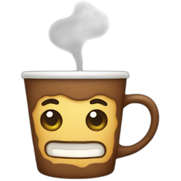 Taza de cafe emoji
