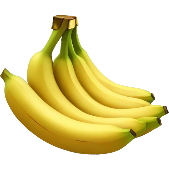 one single banana with gold spikes, super pointy emoji