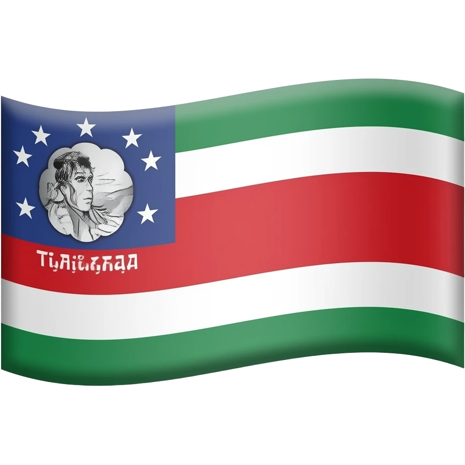 north Ossetia flag emoji