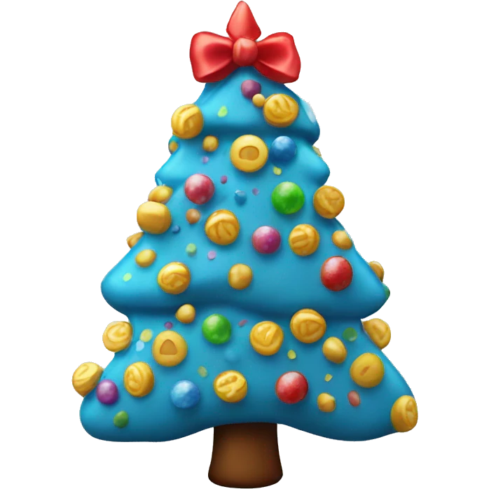 New year tree candy emoji