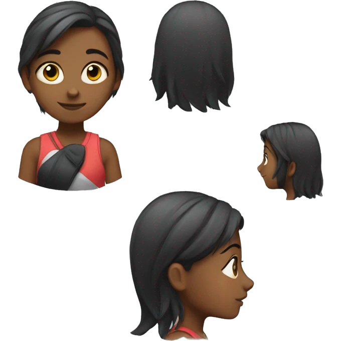 Girl condor emoji