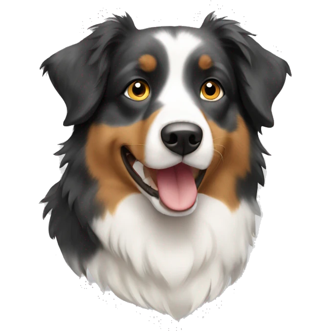 australian shepherd  emoji