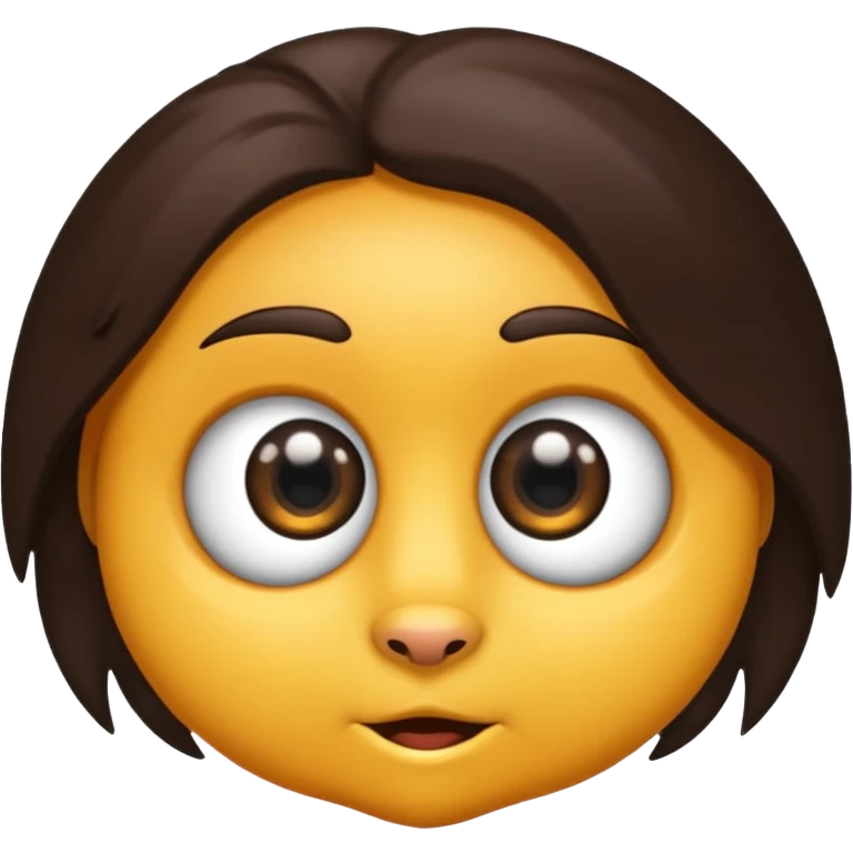 un écureuil mignon tenant une énorme loupe emoji