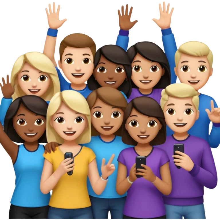 people concert emoji