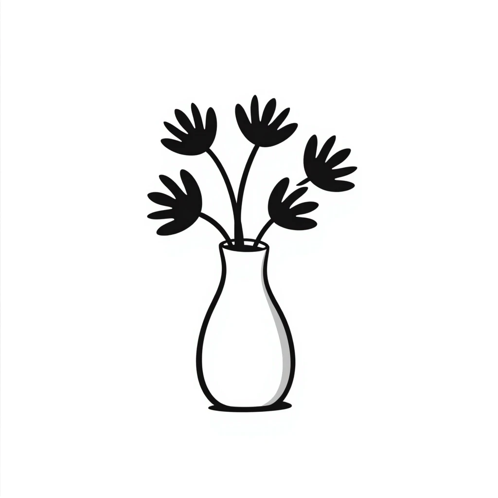 Canterbury bells flower in a vase emoji