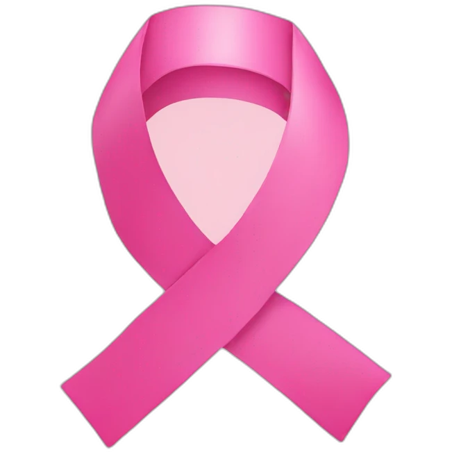 Fighting #BreastCancer Pink ribbon emoji