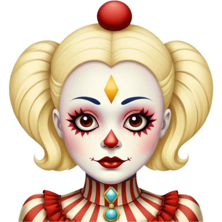 Vintage circus freak emoji