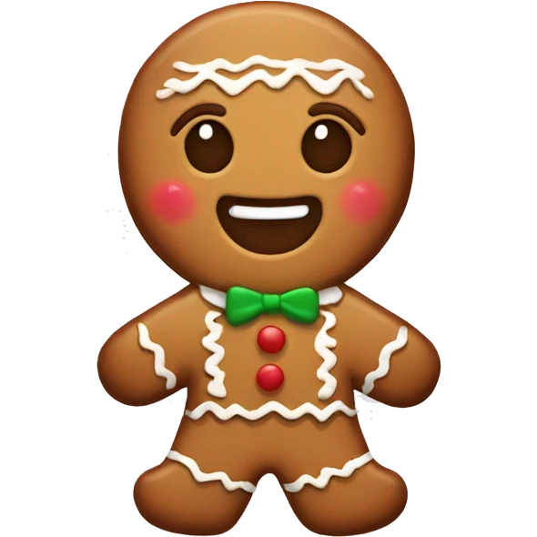 gingerbread  emoji
