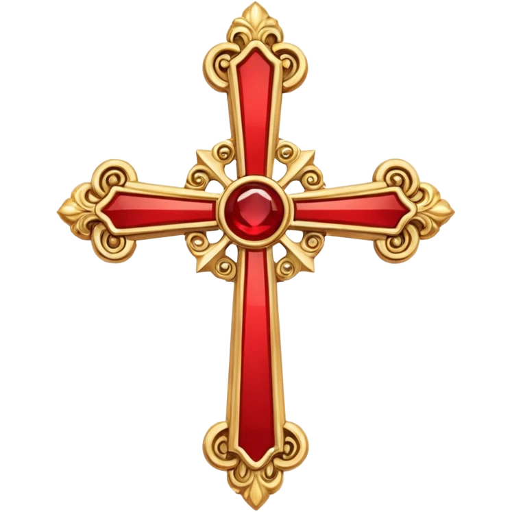 Maronite cross emoji