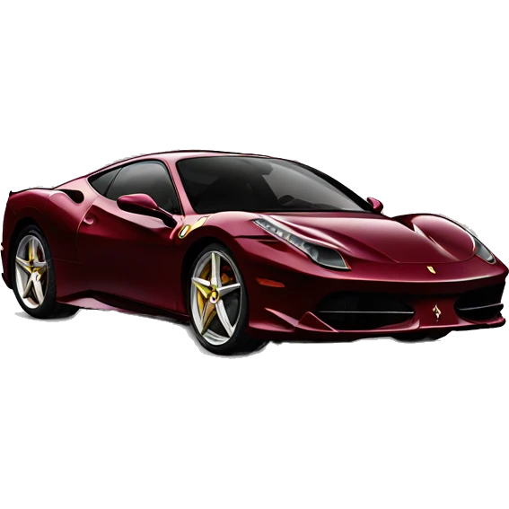 deep wine color ferrari emoji