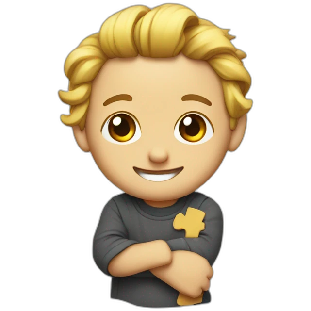Jigsaw cute emoji