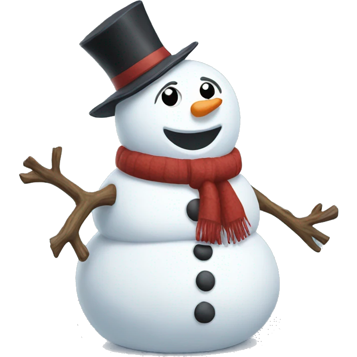 Giant snowman  emoji