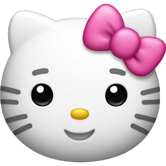 Hello kitty emoji
