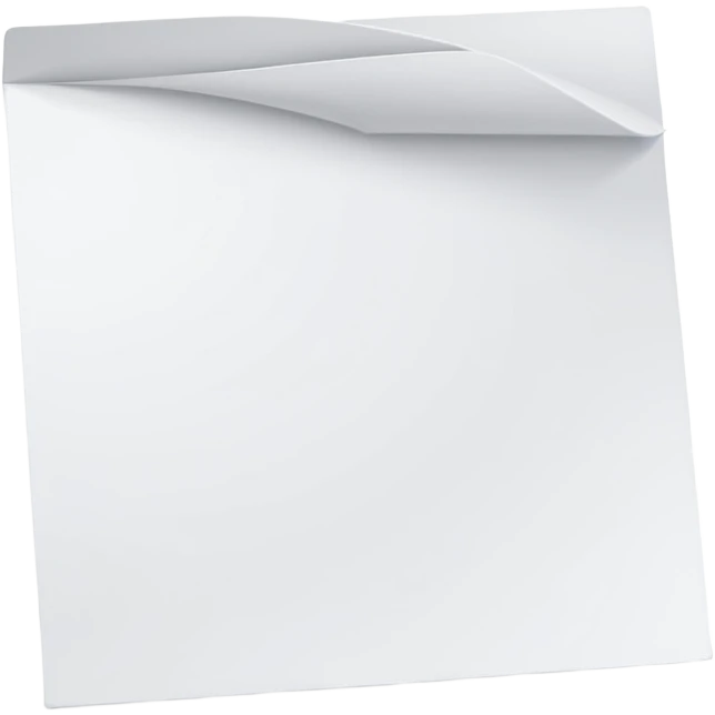 papel de forma mas recta  emoji