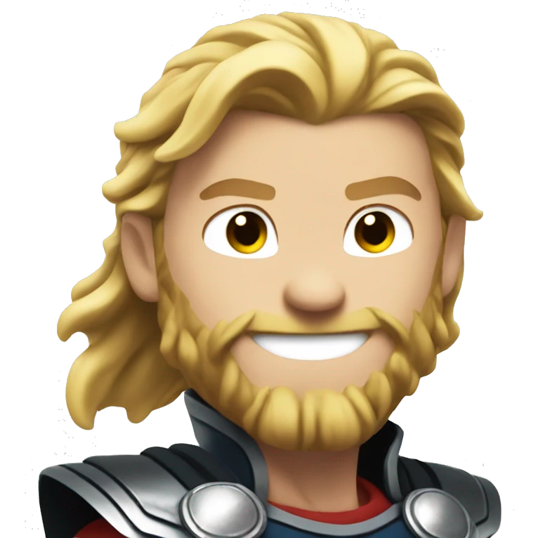 Thor smilng emoji