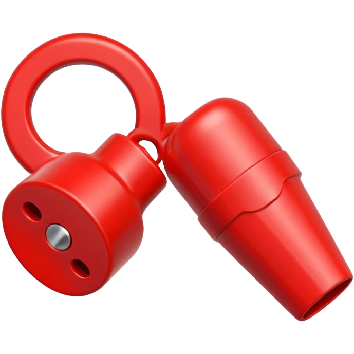 Create a today plastic whistle  emoji