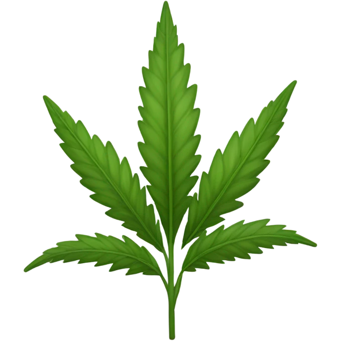 Hemp plant  emoji