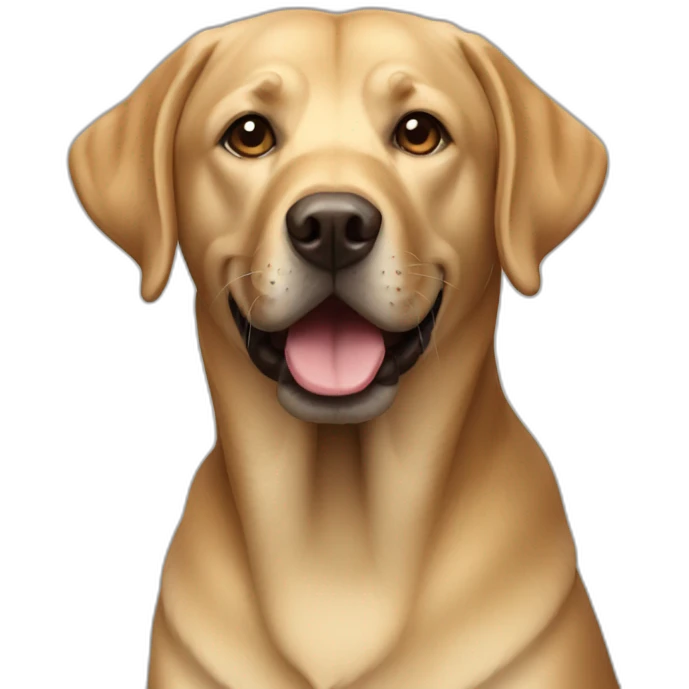 Labrador retriever emoji