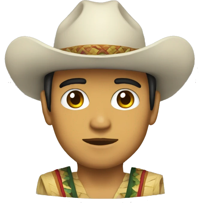 persona yucateca con hipil emoji