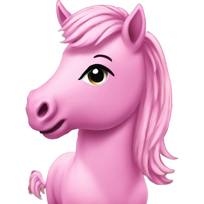 pink pony office emoji
