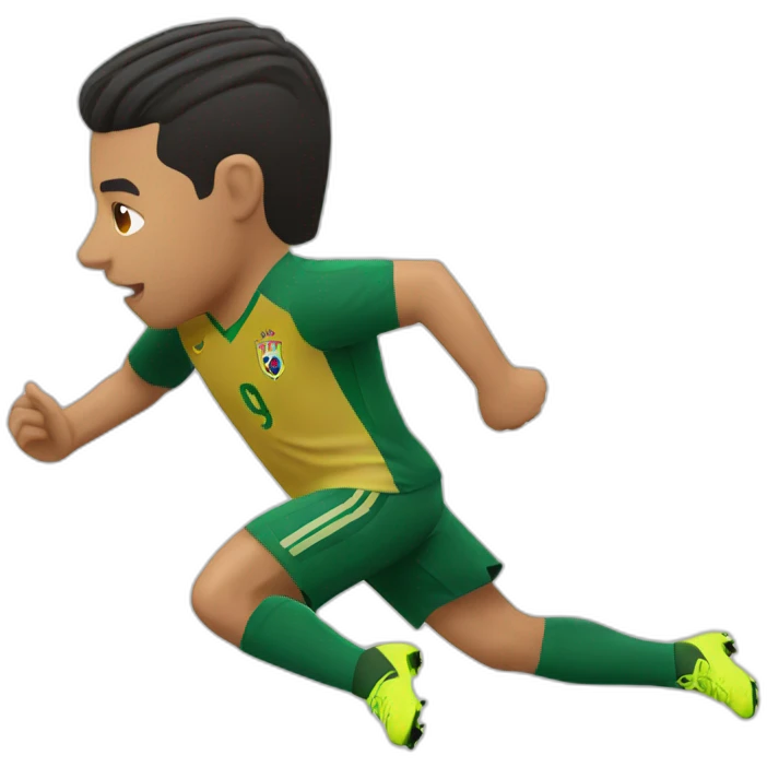 Ronaldo scoring goal emoji