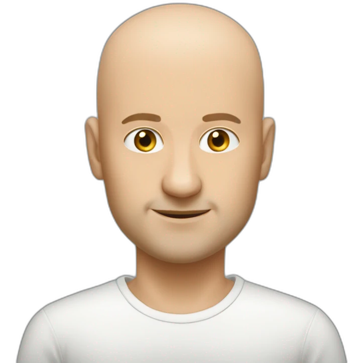 Piotr Sędziak, bald emoji