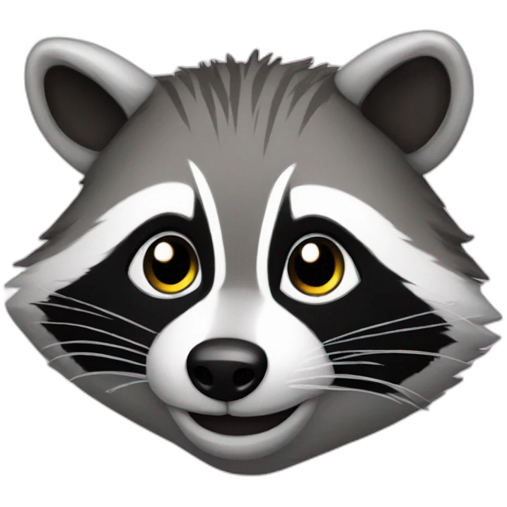 Party racoon emoji