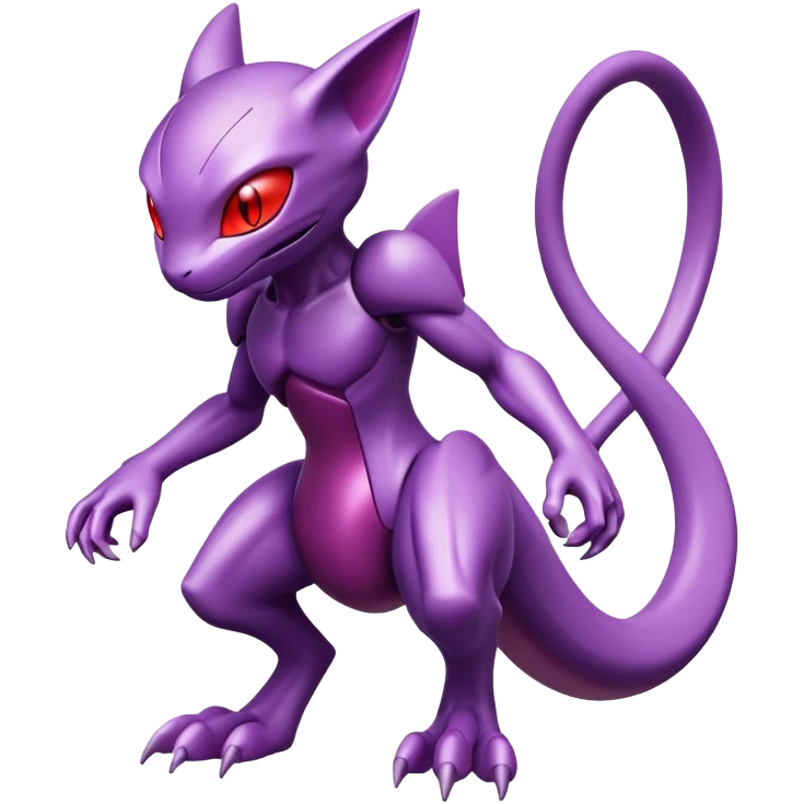 Mewtwo-Genesect-Pokémon-Fakémon-hybrid-creature emoji